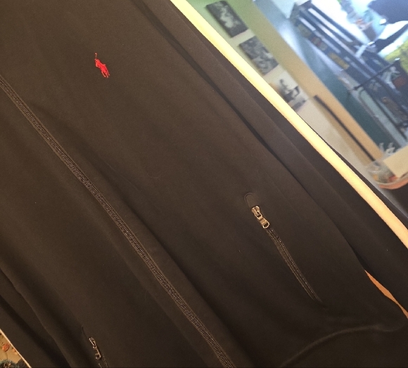 Black Polo by Ralph Lauren Bomber Jacket - Picture 3 of 6